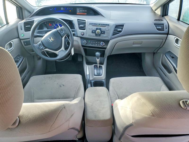 Photo 8 from auction – 2012 HONDA CIVIC HF with VIN 2HGFB2F63CH318725