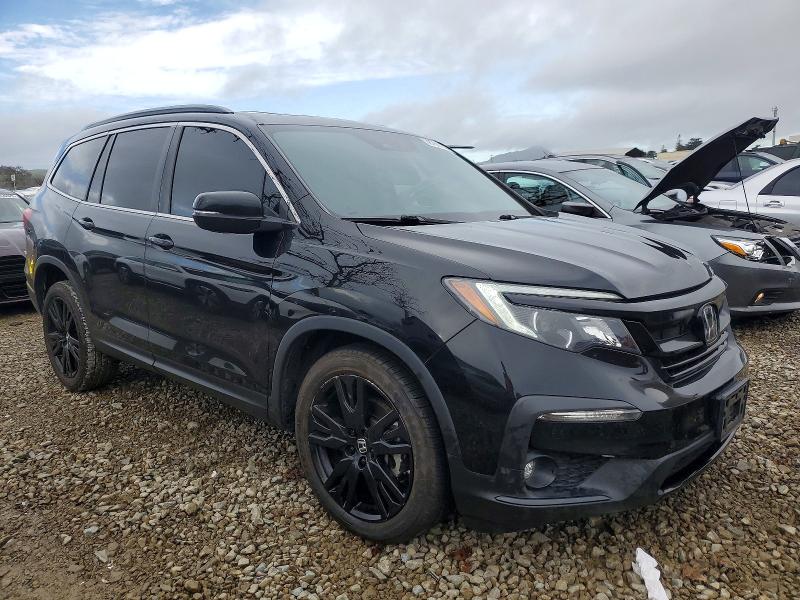 Photo 4 from auction – 2021 HONDA PILOT SE with VIN 5FNYF5H22MB032590