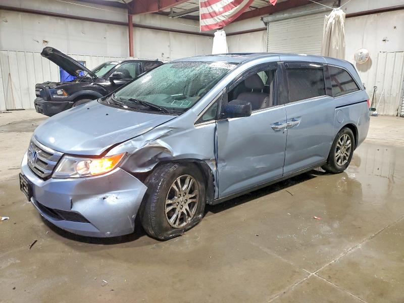 HONDA ODYSSEY EX 2013 with VIN 5FNRL5H66DB047402 - Photo from auction