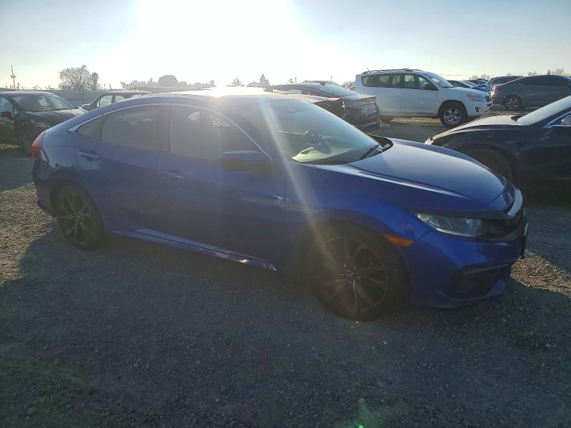 Photo 4 from auction – 2020 HONDA CIVIC with VIN 19XFC2F85LE200846