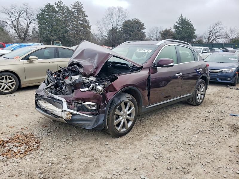 INFINITI QX50 2017 with VIN JN1BJ0RR8HM405022 - Photo from auction
