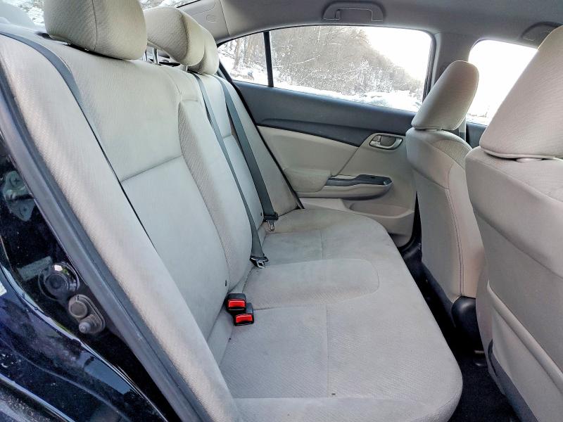 Photo 10 from auction – 2013 HONDA CIVIC LX with VIN 19XFB2F52DE212317