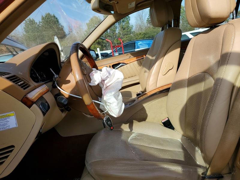 Photo 7 from auction – 2007 MERCEDES-BENZ E 550 with VIN WDBUF72X07B059761
