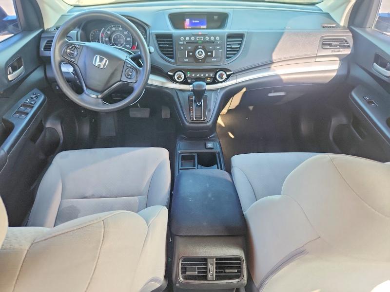 Photo 8 from auction – 2016 HONDA CR-V SE with VIN 2HKRM3H41GH558313