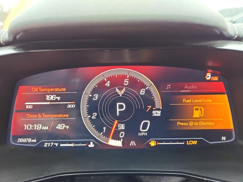 Photo 9 from auction – 2022 CHEVROLET CORVETTE S with VIN 1G1YA2D46N5101961
