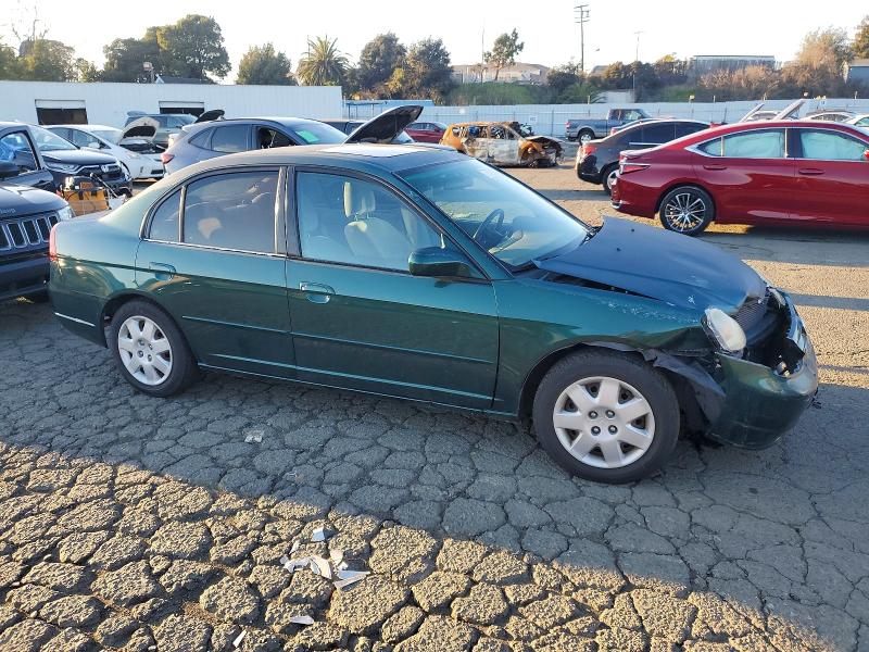 Photo 4 from auction – 2001 HONDA CIVIC EX with VIN 2HGES26751H512674