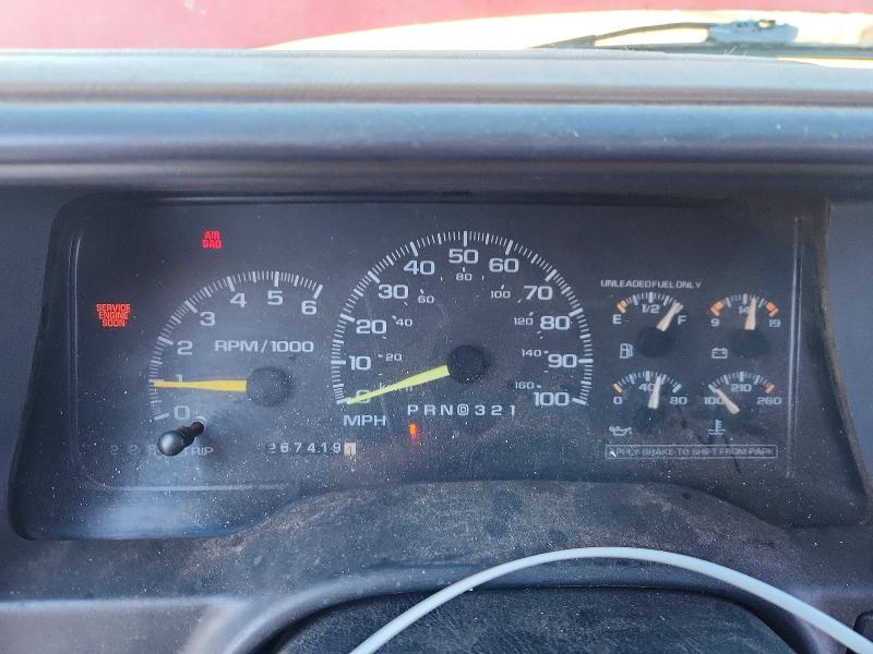 Photo 9 from auction – 1998 CHEVROLET GMT-400 C1 with VIN 2GCEC19R7W1134814