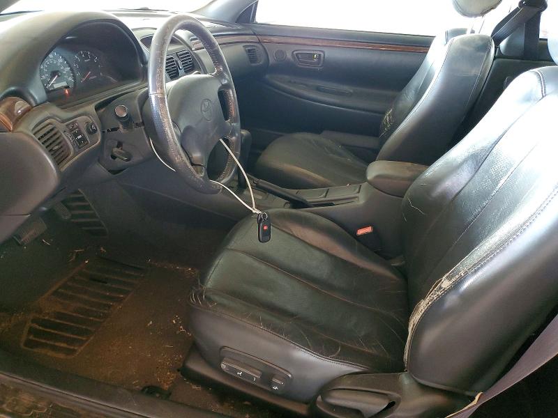 Photo 7 from auction – 2000 TOYOTA CAMRY SOLARA with VIN 2T1CF22P6YC342314