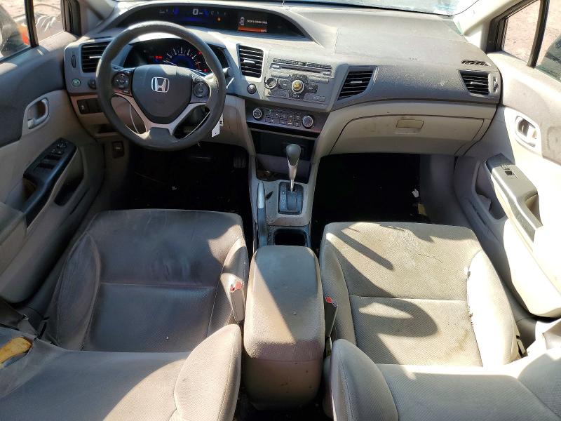 Photo 8 from auction – 2012 HONDA CIVIC HF with VIN 2HGFB2F62CH322510