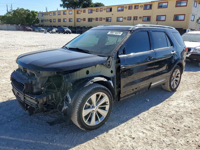 FORD EXPLORER L 2019 with VIN 1FM5K7F84KGB41438 - Photo from auction