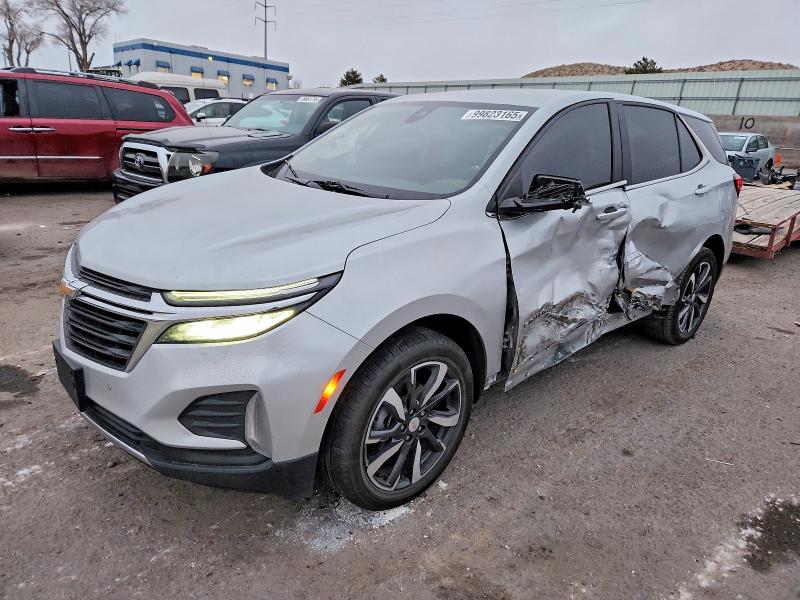 CHEVROLET EQUINOX 2022 with VIN 3GNAXUEVXNL221909 - Photo from auction