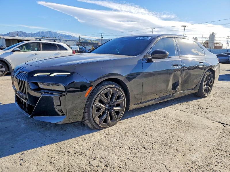 BMW 740 I 2024 with VIN WBA23EH02RCS87402 - Photo from auction