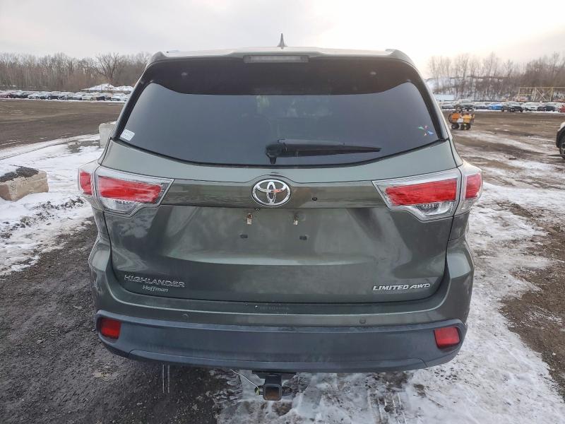 Photo 6 from auction – 2014 TOYOTA HIGHLANDER with VIN 5TDDKRFH0ES020153
