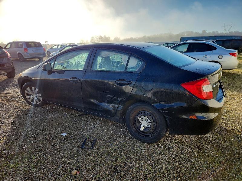 Photo 2 from auction – 2012 HONDA CIVIC LX with VIN 19XFB2F53CE348194