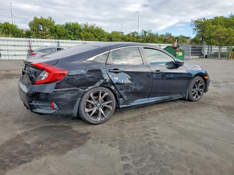 Photo 3 from auction – 2020 HONDA CIVIC with VIN 19XFC2F89LE017434