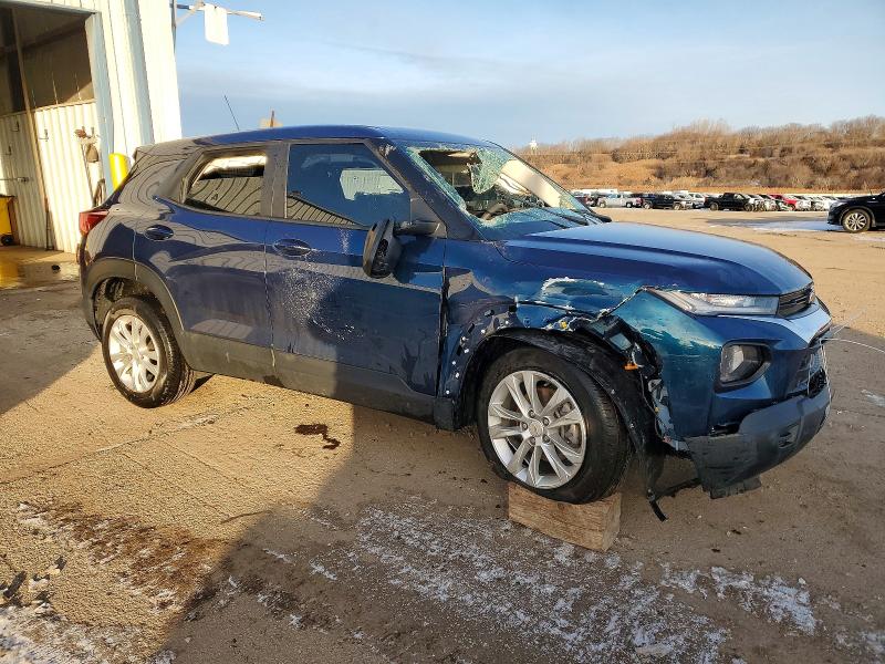 Photo 4 from auction – 2021 CHEVROLET TRAILBLAZER with VIN KL79MMS26MB148372