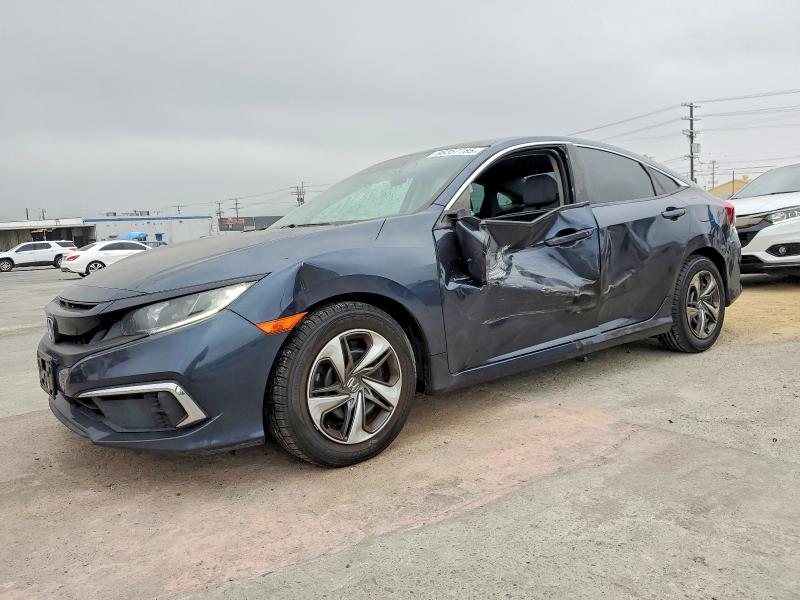 HONDA CIVIC LX 2019 with VIN 19XFC2F68KE215452 - Photo from auction