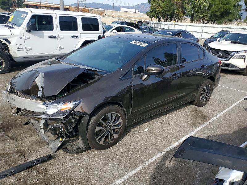 HONDA CIVIC EX 2014 with VIN 2HGFB2F83EH557762 - Photo from auction