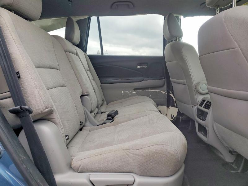 Photo 11 from auction – 2017 HONDA PILOT EX with VIN 5FNYF6H30HB065575
