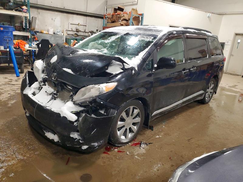 TOYOTA SIENNA XLE 2012 with VIN 5TDDK3DC9CS031704 - Photo from auction