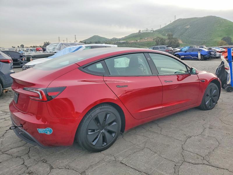 Photo 3 from auction – 2025 TESLA MODEL 3 with VIN 5YJ3E1EA2SF013407