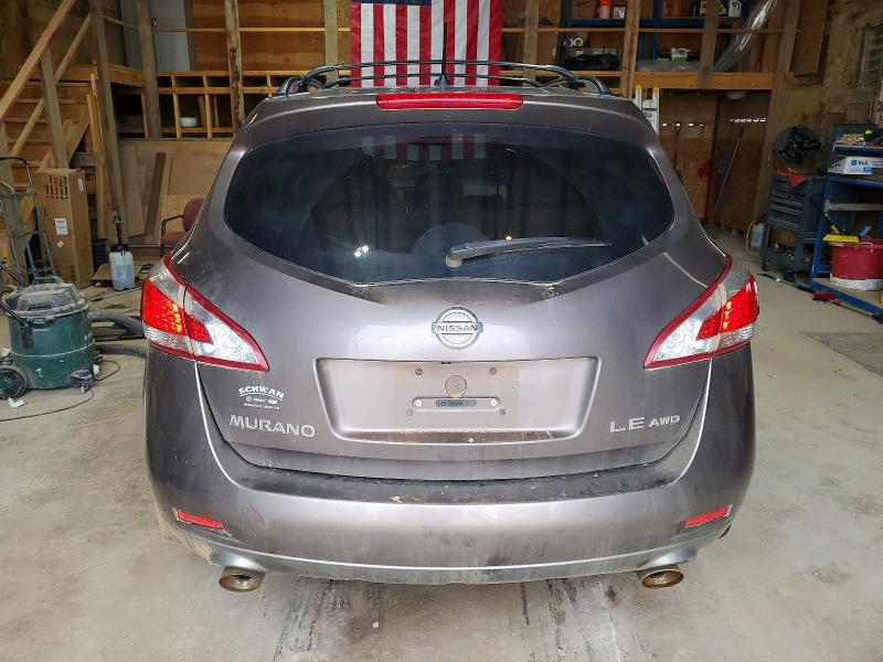 Photo 6 from auction – 2012 NISSAN MURANO S with VIN JN8AZ1MW4CW209617