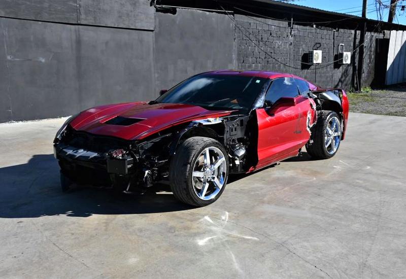 Photo 2 from auction – 2014 CHEVROLET CORVETTE S with VIN 1G1YF2D7XE5110870