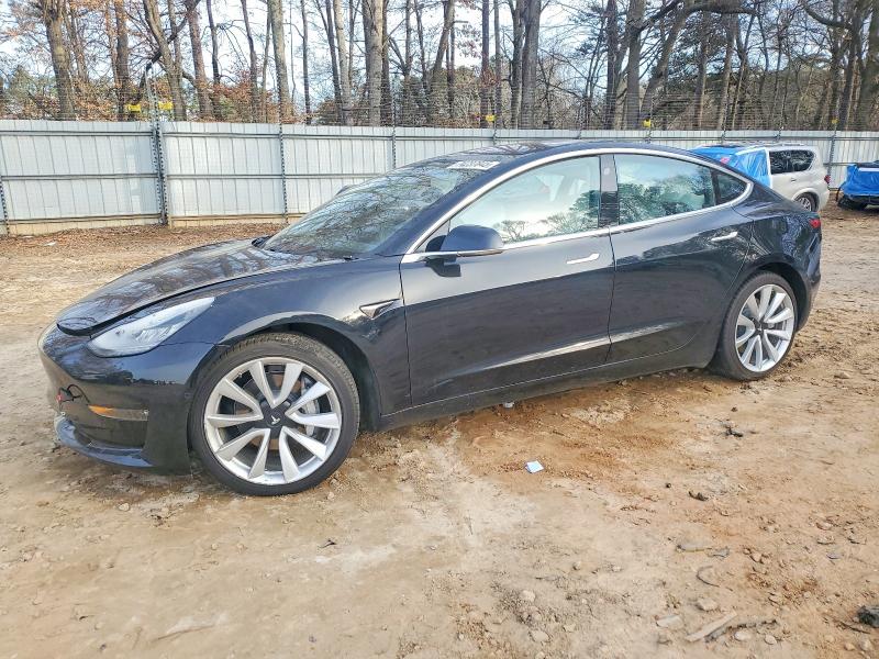 TESLA MODEL 3 2018 with VIN 5YJ3E1EB6JF100377 - Photo from auction