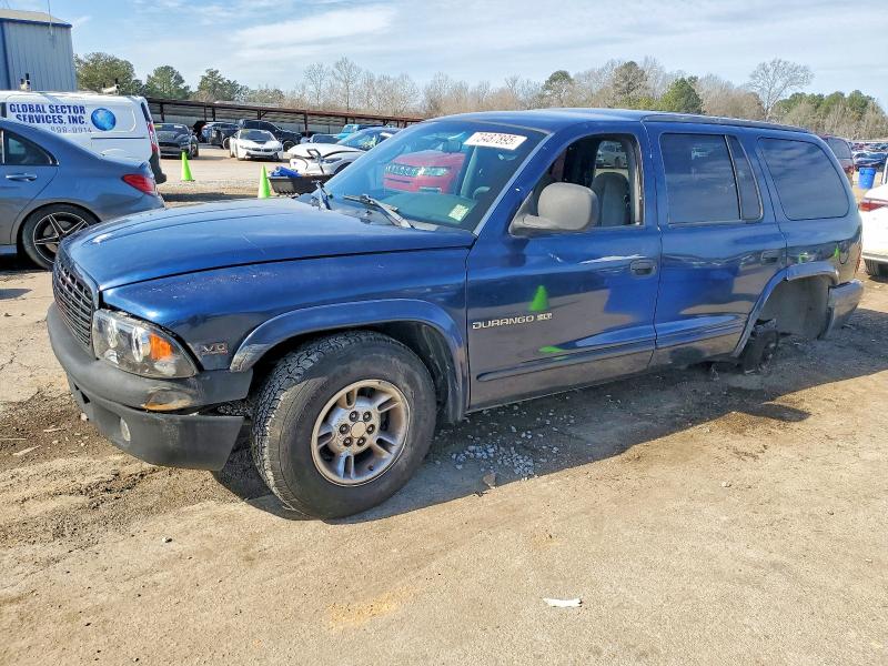 DODGE DURANGO 2000 with VIN 1B4HR28Y6YF172036 - Photo from auction