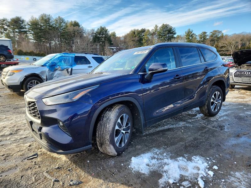 TOYOTA HIGHLANDER 2025 with VIN 5TDKDRBH9SS589330 - Photo from auction