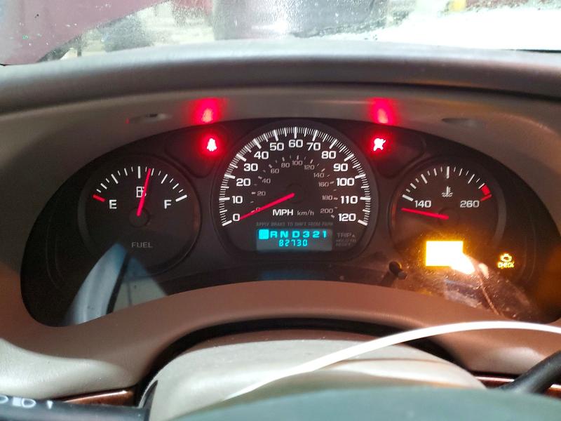Photo 9 from auction – 2003 CHEVROLET IMPALA with VIN 2G1WF52E739184256