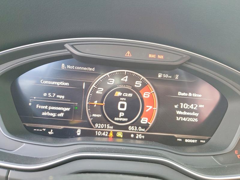 Photo 9 from auction – 2018 AUDI SQ5 with VIN WA1A4AFY5J2151427