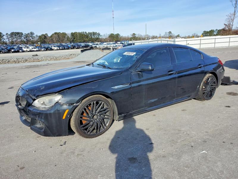 BMW 650 I GRAN 2015 with VIN WBA6B2C54FGB99447 - Photo from auction