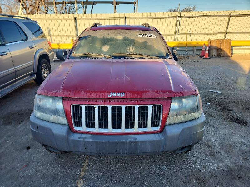 Photo 5 from auction – 2004 JEEP GRAND CHER with VIN 1J4GX48S44C337261
