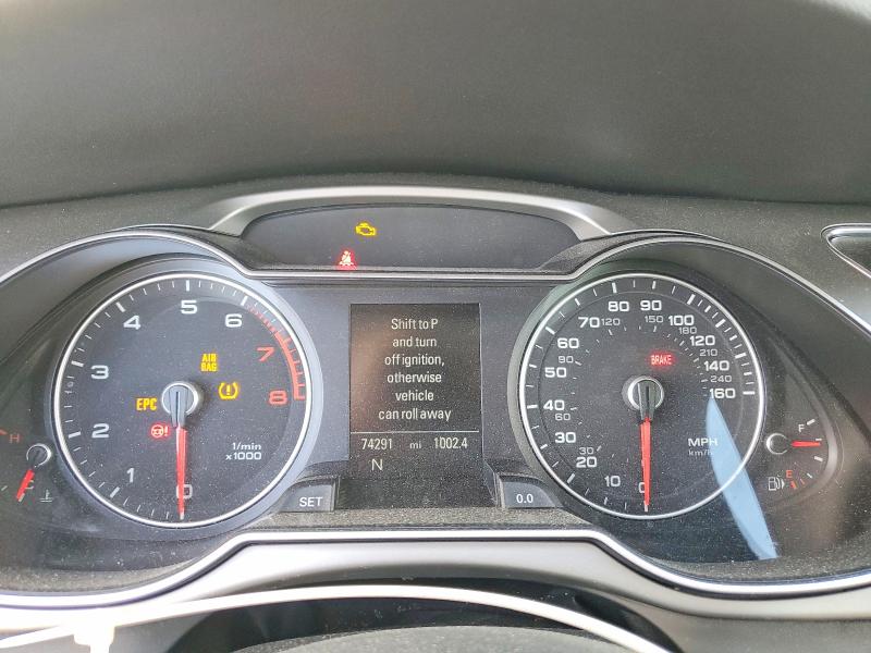 Photo 9 from auction – 2014 AUDI A4 PREMIUM with VIN WAUAFAFL9EN042099