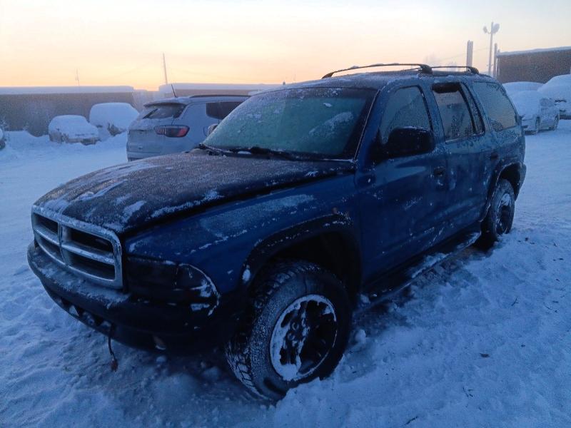 DODGE DURANGO 2002 with VIN 1B4HS58NX2F214114 - Photo from auction