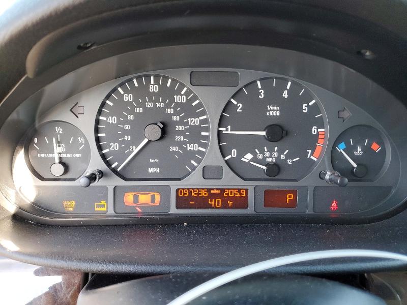 Photo 9 from auction – 2002 BMW 325 I with VIN WBAET37422NJ22501