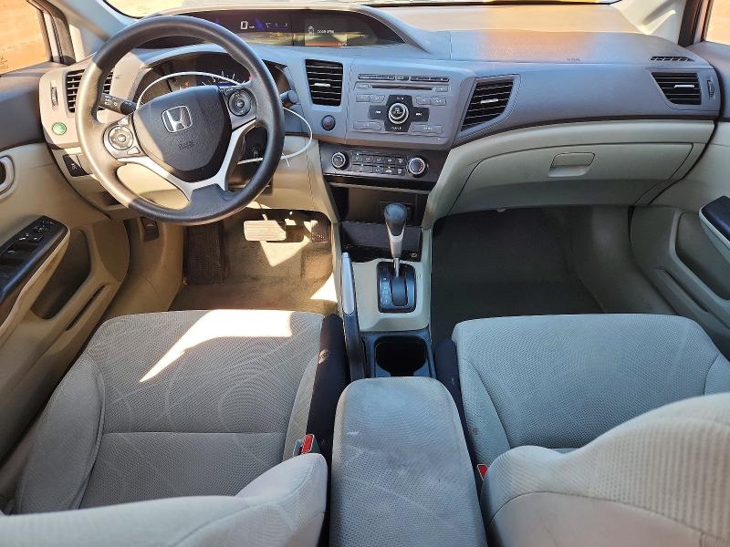 Photo 8 from auction – 2012 HONDA CIVIC LX with VIN 19XFB2F5XCE100492