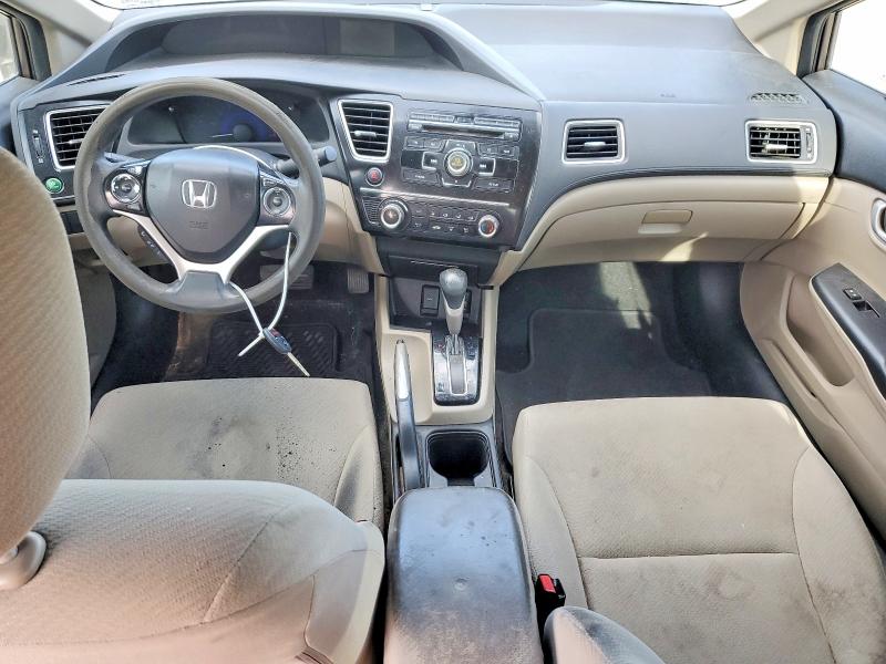 Photo 8 from auction – 2013 HONDA CIVIC LX with VIN 2HGFB2F59DH547273