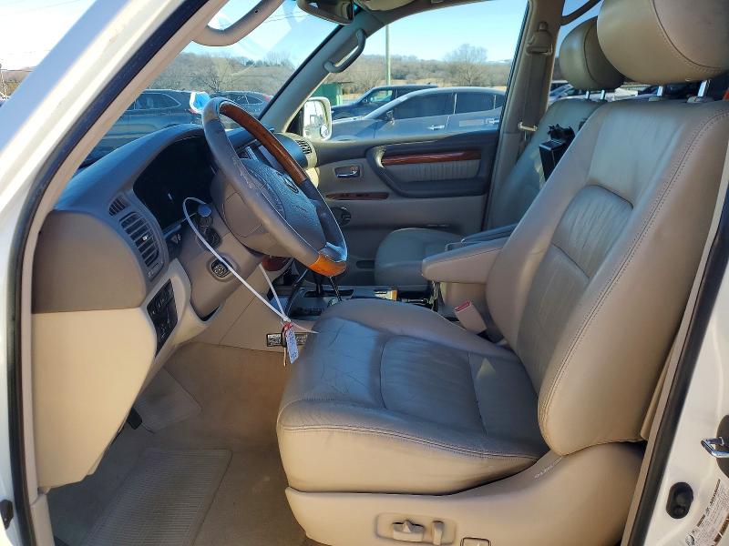 Photo 7 from auction – 2004 LEXUS LX 470 with VIN JTJHT00W343546789