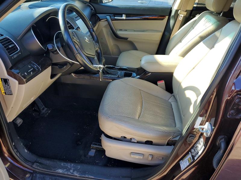 Photo 7 from auction – 2014 KIA SORENTO LX with VIN 5XYKTCA68EG442675