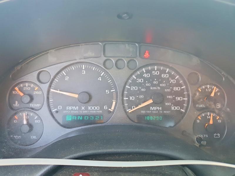 Photo 9 from auction – 2003 GMC SONOMA with VIN 1GTCS19X538192325