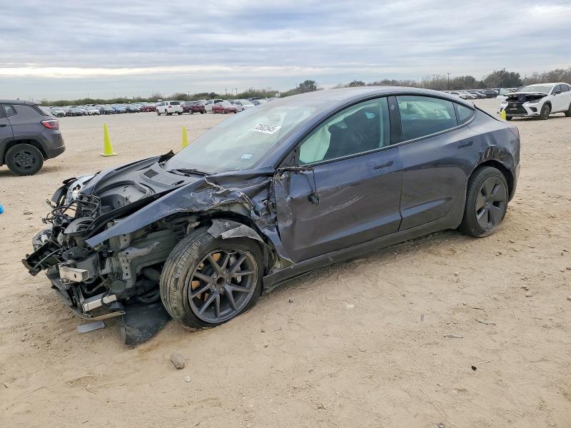TESLA MODEL 3 2022 with VIN 5YJ3E1EA2NF212347 - Photo from auction