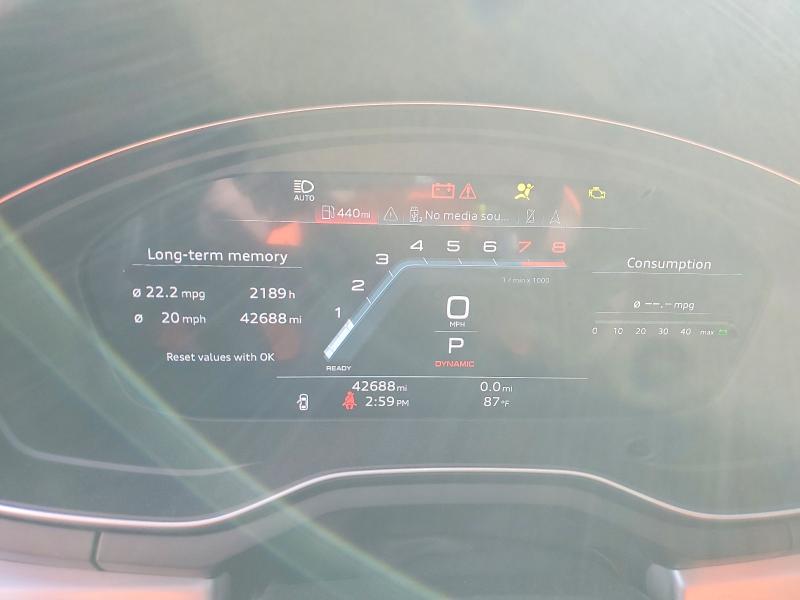 Photo 9 from auction – 2022 AUDI A4 PREMIUM with VIN WAUEAAF41NN012099