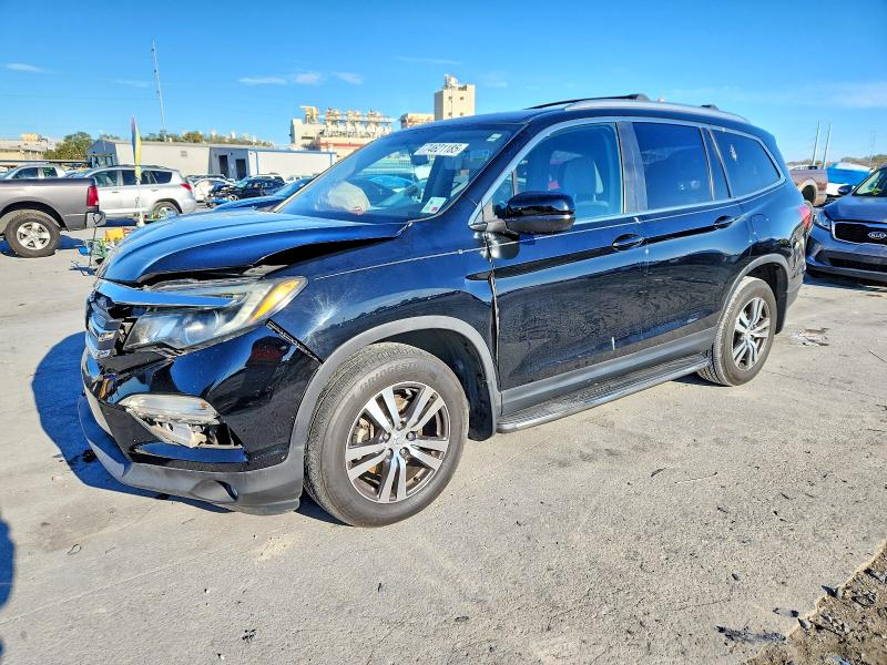 HONDA PILOT 2016 with VIN 5FNYF6H52GB099808 - Photo from auction