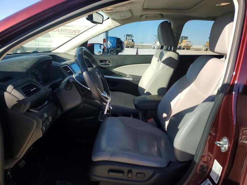 Photo 7 from auction – 2015 HONDA CR-V EXL with VIN 2HKRM3H72FH559575
