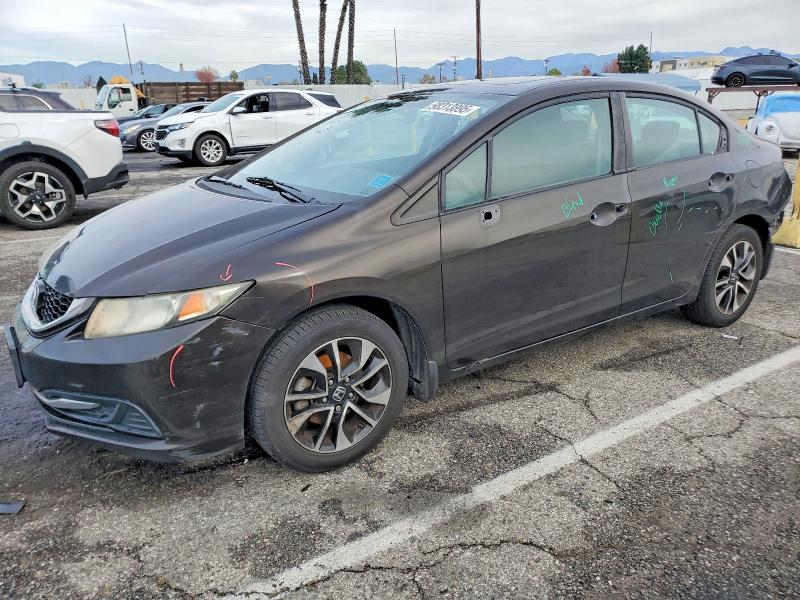HONDA CIVIC EX 2013 with VIN 19XFB2F84DE270374 - Photo from auction
