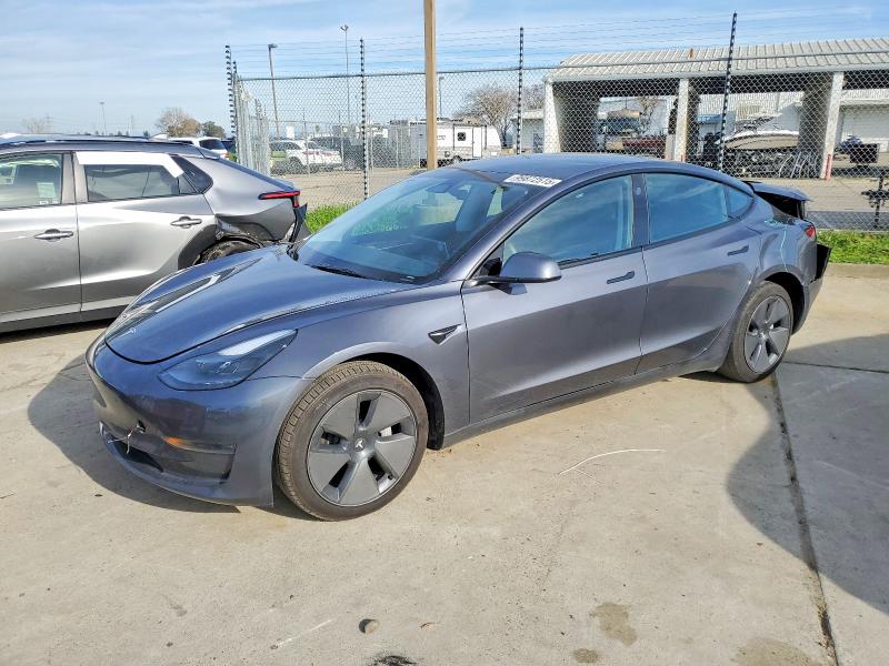 TESLA MODEL 3 2023 with VIN 5YJ3E1EA0PF655339 - Photo from auction