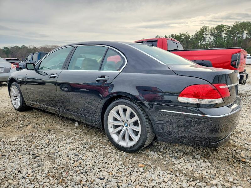 Photo 2 from auction – 2007 BMW 750 with VIN WBAHN83527DT77195