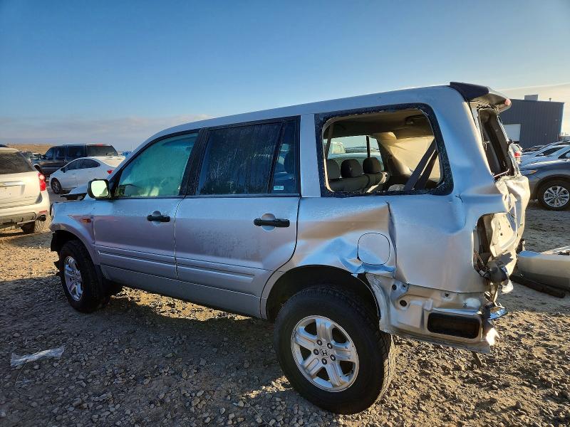Photo 2 from auction – 2006 HONDA PILOT LX with VIN 2HKYF18186H503520